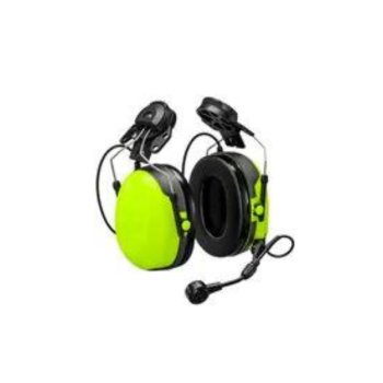 3M PELTOR™ CH-3 Headset with PTT Hard Hat Attachment FLX2