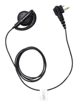Motorola DP1400 1-Wire Ear Hook Receive Only In Black BDN6720A