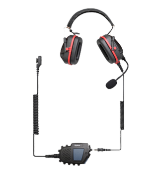 Hytera PD700EX Atex Heavy Duty Headset With Atex N2 PTT