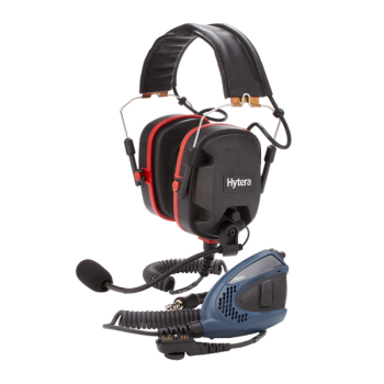 Hytera PD700EX Atex Heavy Duty Headset With PTT Unit