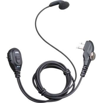 Hytera PD400 PD500 Series Earbud with In-line PTT and Volume Control