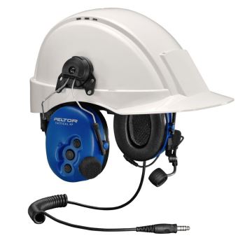 Peltor ATEX Tactical Heavy Duty Headset, Helmet Attachment and Boom Microphone