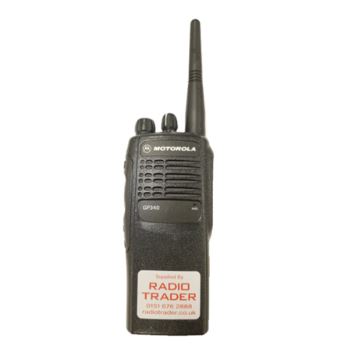 Motorola GP340 VHF Handheld Two-Way Radio Used