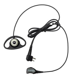 Motorola DP1400 D-Shell Earpiece With In-Line PTT and Microphone PMLN6535A