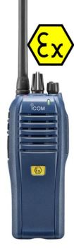 Icom IC-F3202DEX / IC-F4202DEX ATEX Handheld Two-Way Radio