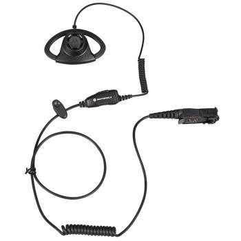 DP2000 DP3441 DP3661E Adjustable D-Shape Earpiece with Inline Microphone and PTT