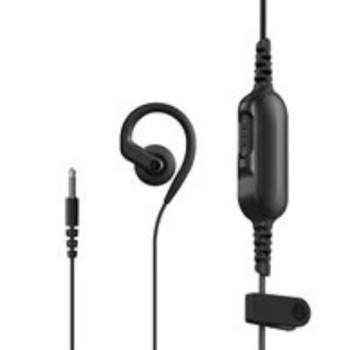 Motorola TLK25 Earpiece with Cable Clip (Short Wire)