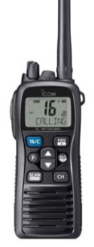 Icom IC-M73 Euro / IC-M73 Plus Professional VHF Waterproof Handheld Two-Way Radio