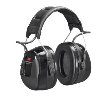 HRXS221A PELTOR WorkTunes Pro AM/FM Radio Headset, 32 dB, Black, Headband Version