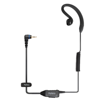 Hytera EHS16 C-Style Earpiece With In-Line Mic and PTT