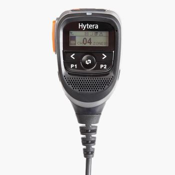 Hytera Remote Speaker Mic with LCD Display