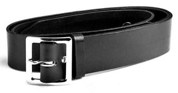 Motorola 1.75 Inch Black Leather Belt