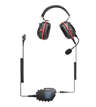 Hytera PD700EX Atex Heavy Duty Headset With Atex N2 PTT