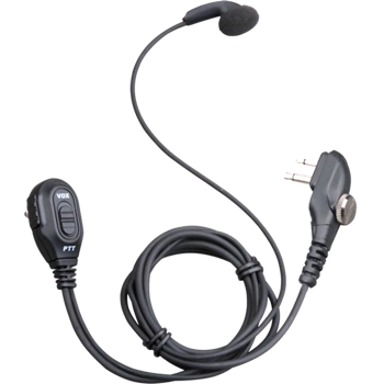 Hytera ESM12 Earbud with In-line PTT and Volume Control