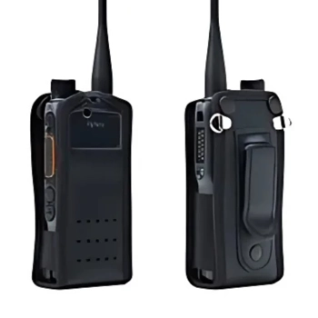 Economy Range Soft Leather Case with D-Rings and Sprung Belt Clip HP605