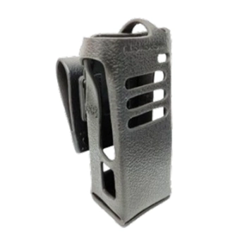 Motorola Hard Leather Carry Case with 2.5 Inch Swivel Belt Loop for R7Ex NKP