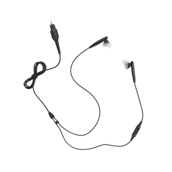 DP4000 Series Black Wireless Overt Audio Kit For Fast PTT