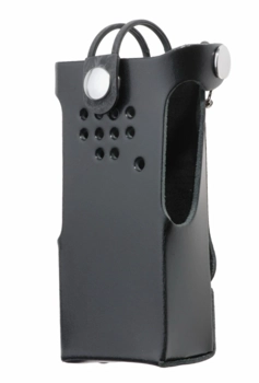 Economy Hard Leather Case with D-Rings and Belt Loop, DP1400