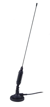 Quality Magmount Aerial With Hinged Hi Gain & Plug