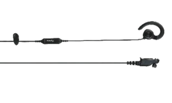 Hytera C-type earset for left ear