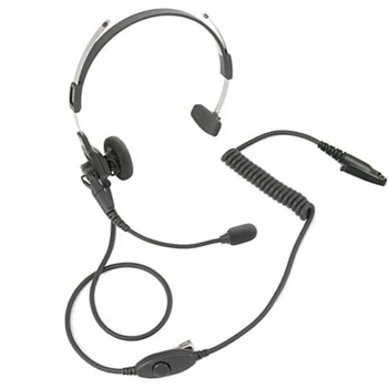 Motorola GP344 / GP388 Lightweight Headset With Boom Mic and In-Line PTT
