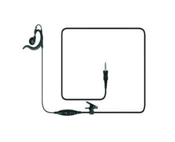 EVX-S24 1 Wire Earpiece with In Line MIC PTT