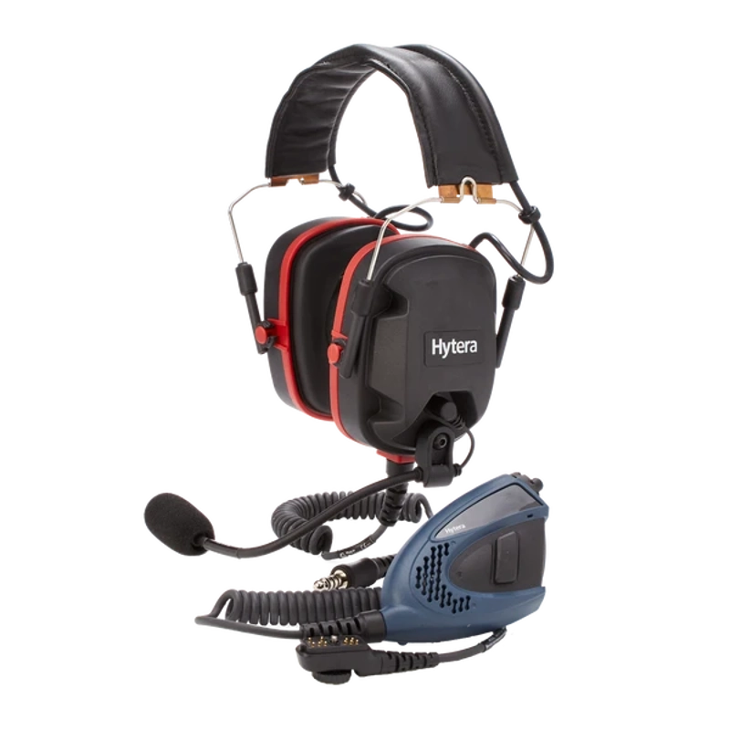 Hytera PD700EX Atex Heavy Duty Headset With PTT Unit