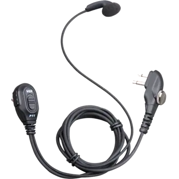 Hytera ESM12 Earbud with In-line PTT and Volume Control