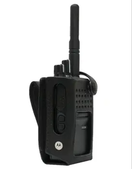 DP3661e Leather Carry Case With Display For Standard Battery