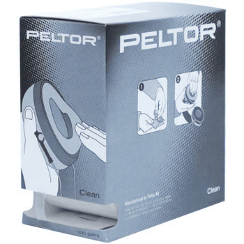3M Peltor Hygiene Cleaning Pads 100 Pad Pack