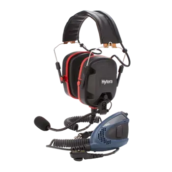 Hytera PD700EX Atex Heavy Duty Headset With PTT Unit