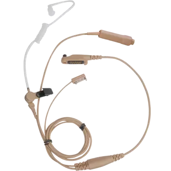Hytera 3-wire Surveillance Earpiece with Transparent Acoustic Tube