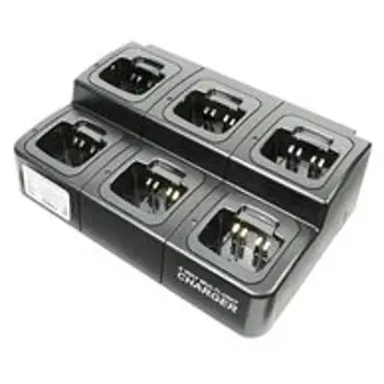 Motorola 6-Way Multi-Unit Charger for DP3XX1 Series And GP340, GP344 (UK Plug)