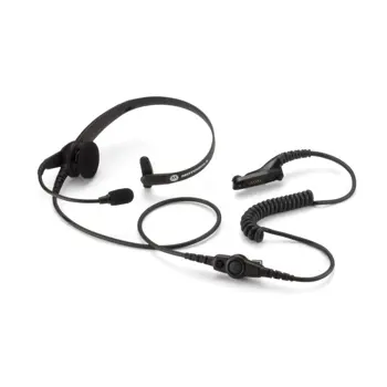 Motorola DP4000 Series Lightweight Headset With PTT and VOX UL/TIA 4950