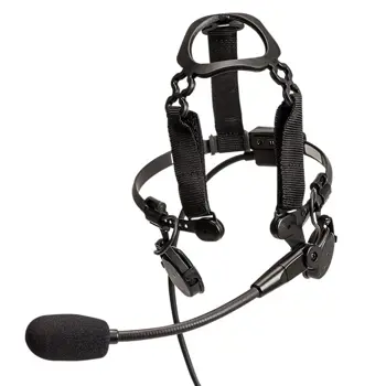 Motorola Tactical Temple Transducer With Boom Mic for DP4000e Series