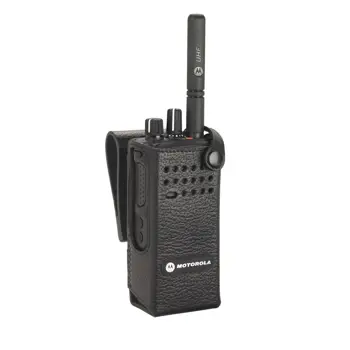 DP4000 Series Hard Leather Non Display Carry Case With 2.5 Inch Swivel Belt Loop