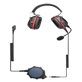 Hytera PD700EX Atex Heavy Duty Headset with Big PTT