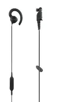 Hytera C-type earset for right ear