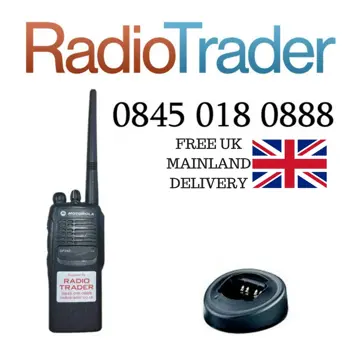 1 x Motorola GP340 UHF Analogue Refurbished Radio