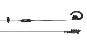 Hytera C-type earset for left ear