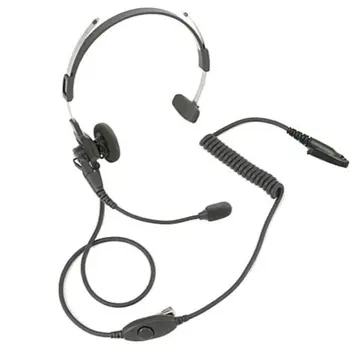 Motorola GP344 / GP388 Lightweight Headset With Boom Mic and In-Line PTT
