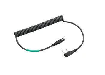 Kenwood 2-pin 3M Peltor FLEX II Cable