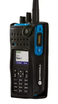 DP4000 ATEX Soft Leather Carry Case With 2.5" Swivel Belt Loop For Display Radio