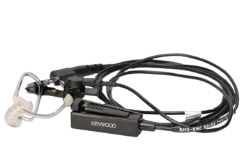 Kenwood NX-1000 Two-Wire Palm Microphone (noise cancelling) with Earpiece