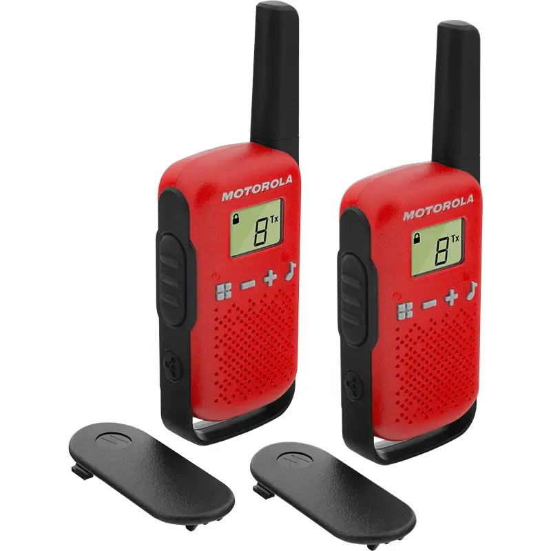 Motorola T42 Red Licence Free Twin Pack