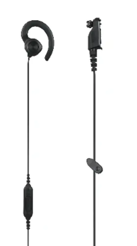 Hytera C-type earset for right ear