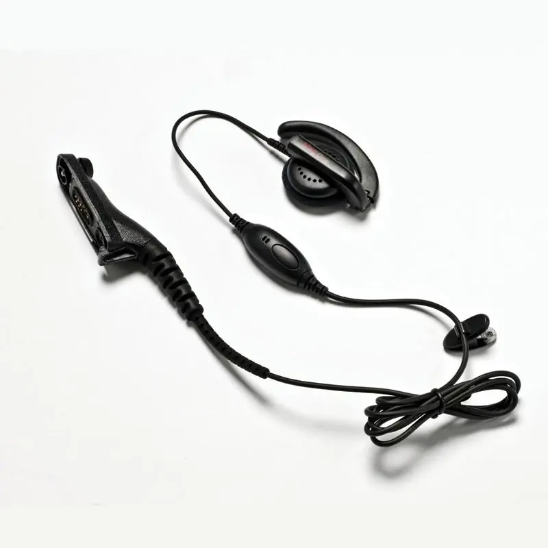 Motorola DP4000 Series Mag One Ear Receiver With In-Line Mic and PTT