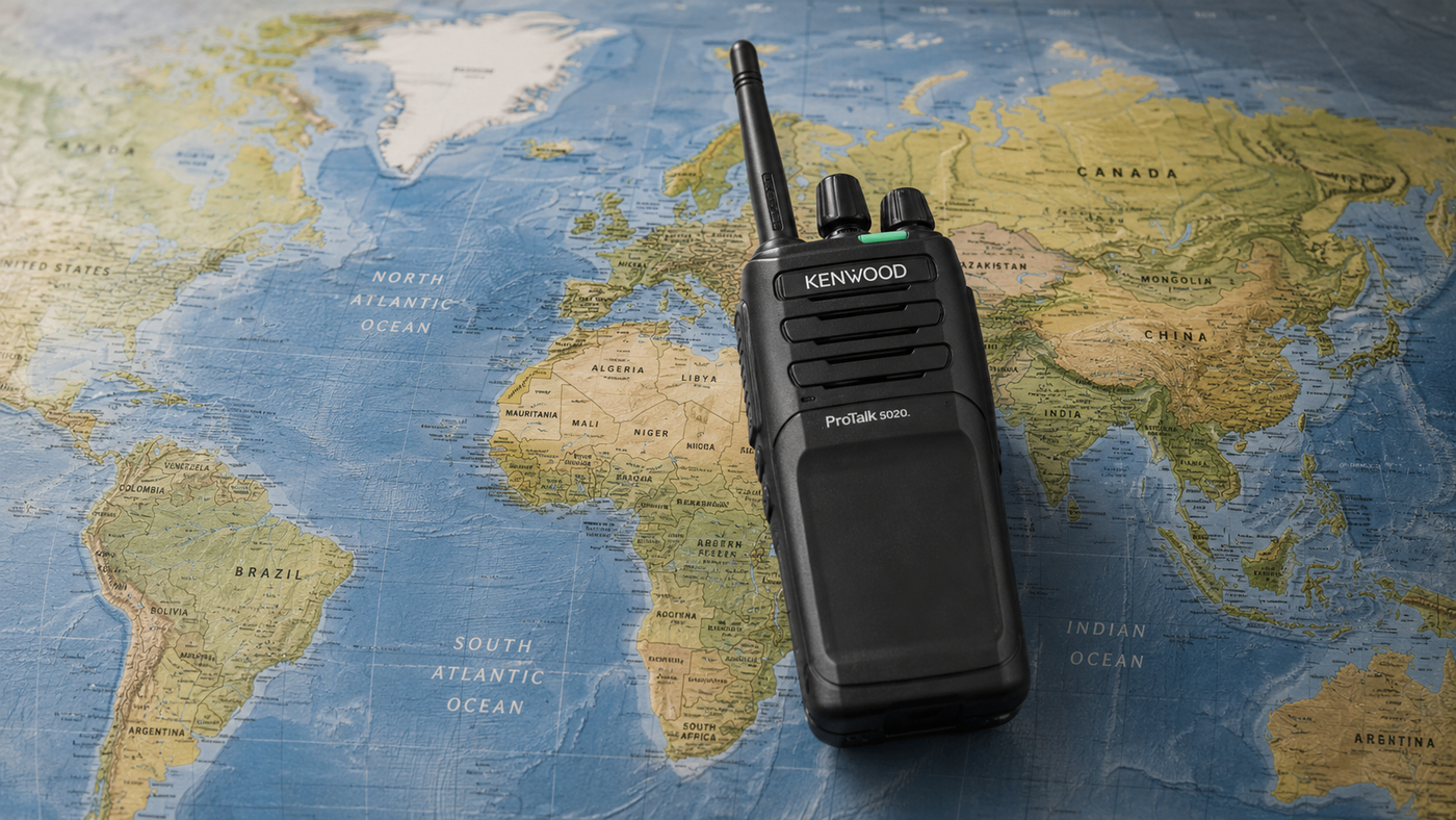 Can I use a licence-free radio abroad?
