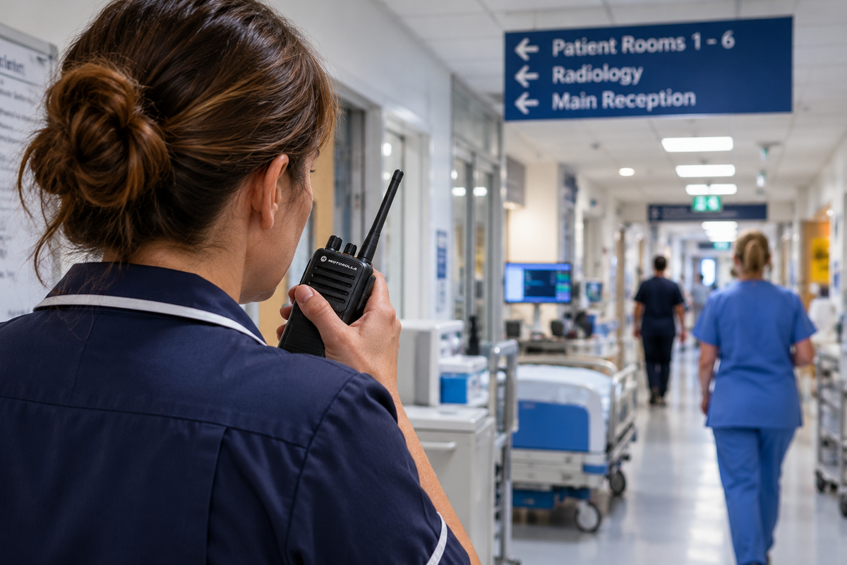 Two-Way Radios for Healthcare & Hospitals