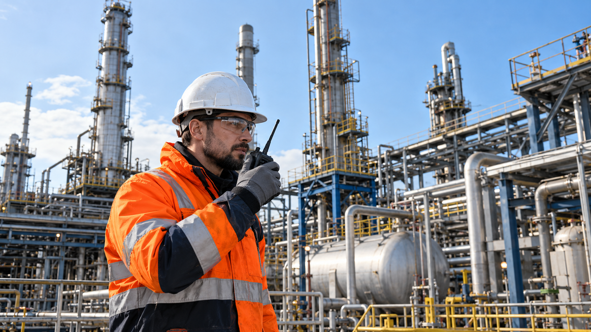 ATEX Two-Way Radios for Oil, Gas & Petrochemicals